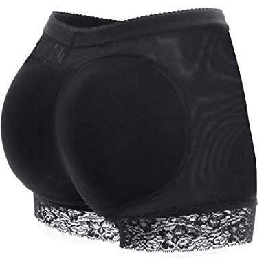 MISS MOLY Mujer Bragas Braguitas Relleno Embellecer Cadera Lencería Pantalones de Seguridad Control Panties Shapewear Enhancer Hip Booty