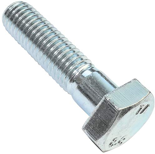 AERZETIX - C47522 - Lot de 20 pièce - Boulons M10x40 à filetage partiel - à tête Hexagonale - Ø10x40mm - DIN 931 - en Acier Zingué - Bricolage - Outillage d'assemblage/Quincaillerie