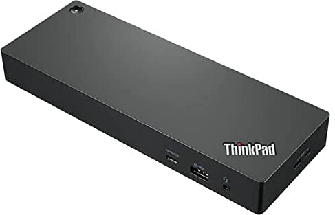 Lenovo Notebook Dock/Port Replicator Wired Thunderbolt 4 Black, W128283258 (Wired Thunderbolt 4 Black, Red)