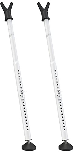 Door Security Bar,Sliding Door Lock Bar with Anti Lift Lock,Adjustable Sliding Door Security Bar for House, Apartment, School, Hotel Door Security System (2PCS)