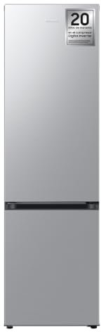 Samsung EcoFlex AI Frigorifero Combinato RB38C600CS9/EF, Wifi, All-Around Cooling, Space Max, Total No Frost, 390 L, LxAxP: 59,5 x 203 x 65,8 cm, Silver