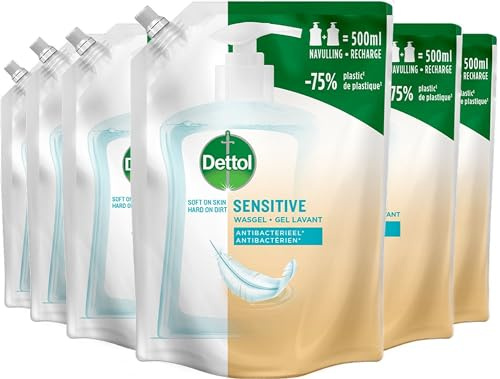 Känslig påfyllning tvättgel/laddning gel lavant känslig
