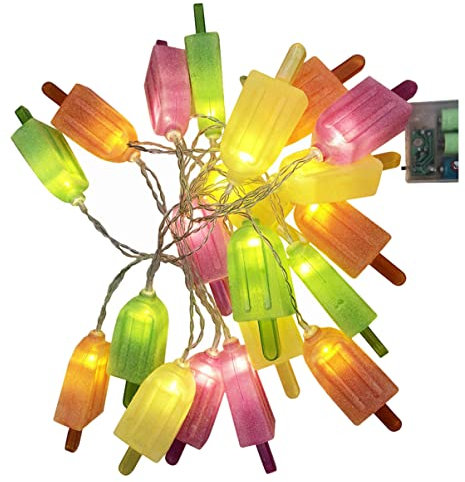 IMIKEYA -lichterkette Mit Batteriebetrieb Dekorative Lichterkette Für Schlafzimmer Hochzeit Party 20 Leds Zufälliger Stil