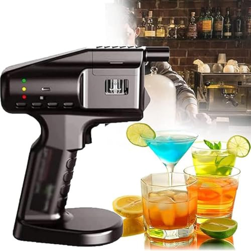 Pistolet À Bulles Professionnel Bar Master, Kit De Fumoir À Cocktail, Générateur De Fumée Froide Et Accessoires, Machine À Fumer Électrique Portative, Pistolet À Bulles De Fumée Froide Avec Infuseur D
