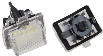 Yoegerery 2 PZ LED Licenza Numero Targa Luce Per Benz W212 W204 W221 C207 C216 12V Luci Targa per Auto