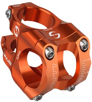 goucrro Fahrradvorbau 31,8 Vorbau 35 mm kurzer Lenker Vorbau Leichter Vorbau aus Aluminiumlegierung für die meisten Fahrräder, MTB-Rennräder