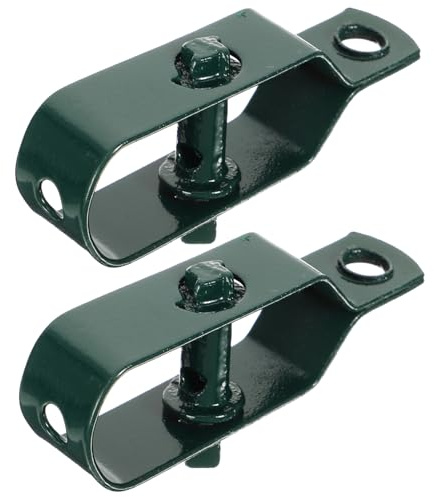 BESTonZON Tendeur De Câble en Acier Robuste 2 Pièces pour Serrage Et Treillis De Vigne, Câble Métallique 100x1,5 Mm, Serrage-Fil Extérieur Résistant à La Corrosion, Usage Agricole Jardinier