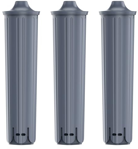 GLACIER FRESH Filtro de Agua Compatible con Jura E8, E6, S8, Z8, Pack de 3 | Compatible con máquinas de café E6, E8, Z8, Z6, J6, ENA8, certificado NSF/42