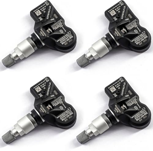 TPMS Reifendrucksensor für VW Polo ab Bj. 09/2017-07/2020, Reifendruckkontrolle Reifendruckkontrollsystem Auto, Ersatzsensoren 5Q 0907275 B