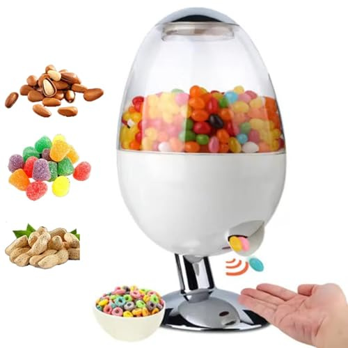 Distributeur de bonbons – Machine automatique avec 3 options de distribution pour la maison, le bureau, les fêtes