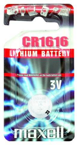 Maxell CR1616 Lot de 10 Piles Bouton au Lithium 3 V