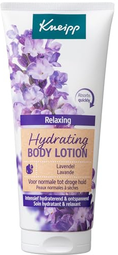 Kneipp Relaxing - Body Lotion - Lavendel - Entspannender Blumenduft - Für alle Hauttypen - Vegan - 1 St. - 200 ml