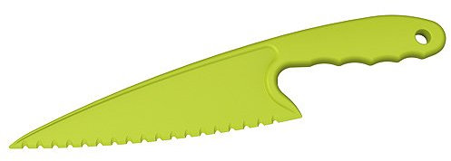 'Coltello per torta Bakery Torte Coltello SOLLEVATORTE Paletta per torta coltelli di plastica adatto per pentole e padelle antiaderenti limone