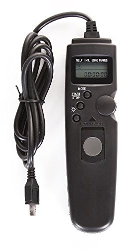 Fotga Télécommande Cordon d'obturation de sortie minuterie à distance par câble pour Sony Alpha A7R, A7, A7 II, A7R II, A6000, A3000, SLT-A58, NEX-3NL, DSC-HX300, DSC-RX100M3, DSC-RX100M2, DSC-RX100III, DSC-RX100II RM-VPR1