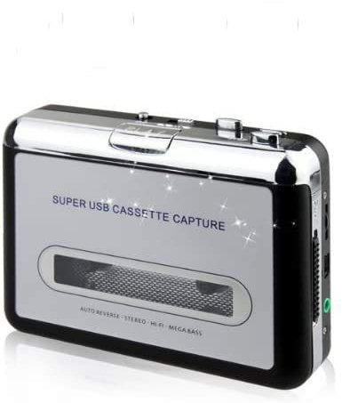 Redlution Portable Cassette Tape to MP3 PC converter Capture Adapter Digital Audio Music Player via USB