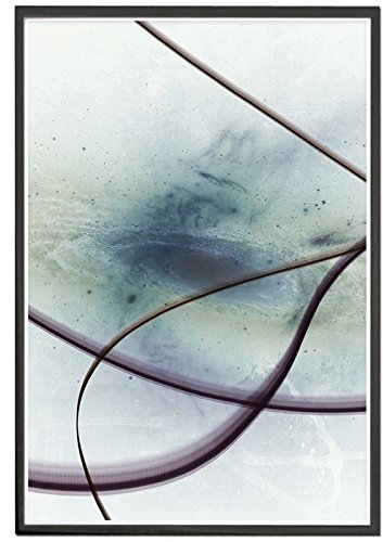 Paul Sinus Art ALUMINIUM Wechselrahmen schwarz - sehr hochwertig für Poster und Bilder 60x90cm