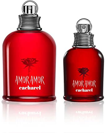 Cacharel Amor Amor 100ml + 30ml, Parfüm für Damen, Eau de Toilette mit fruchtig-blumigem Duft