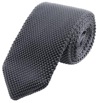 WANYING Herren 7cm/ 2,75 Schmale Strickkrawatte Gestrickte Narrow Krawatte Knit Tie Retro Sporty Casual Büro Basic für Gentleman