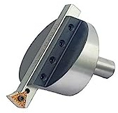 AD INTERNATIONAL 2 II 50 mm head diameter fly cutter for milling & lathe machine with replaceable carbide Insert bit Indexable Tool Straight Shank 3/4 Inch