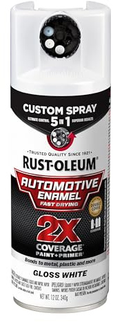 Rust-Oleum 2X Automotive Enamel 5-in-1 Spray Paint, Gloss White