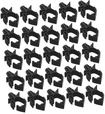 GANAZONO 100 Stück Kabelhalter Auto Kfz Kabelbaum Clips Robust Kunststoff Befestigungsclips Für Fahrzeugkabel Kabelorganisator Universell Kfz Reparatur