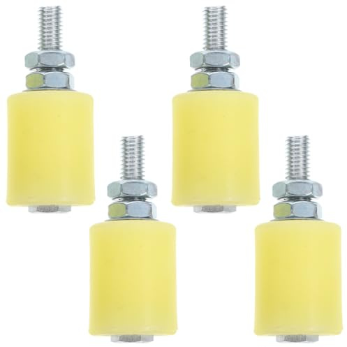 Hemobllo Roue De Portail Coulissant En Nylon 7.50X3.00X3.00Cm 4 Pièces Galet De Guidage Antirouille Silencieux Pour Portail Électrique Et Portes Intérieures