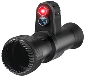 Dispositivo de visión Nocturna Digital con cursor Cruce monocular, Dispositivo por Infrarrojos for Uso diurno y Nocturno, visualización Completa en Negro 500M Observación y Registro(B)