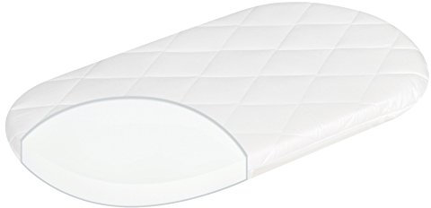 Julius Zöllner Allegro 70x37 cm – Babymatratze für den Stubenwagen - ideal für Neugeborene – Made in Germany - schadstoffgeprüft und für Allergiker geeignet, atmungsaktiv, sehr guter Liegekomfort