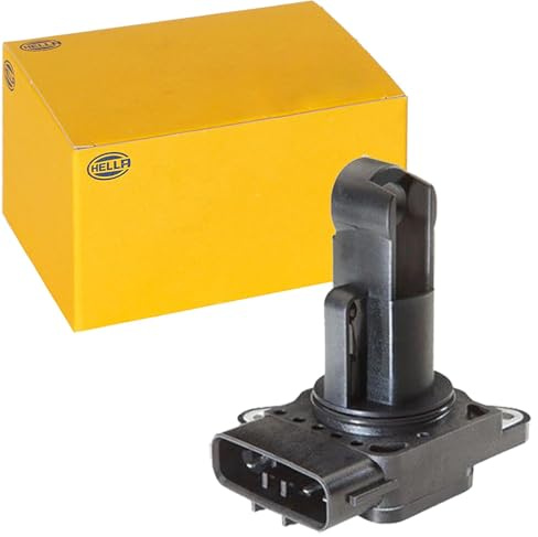HELLA 8ET 009 142-911 Luftmassenmesser - 5-polig - geschraubt | Kompatibel mit: JAGUAR XJ, XK 8 Convertible, XK 8 Coupe, MAZDA 3, 3, CX-7, SUBARU FORESTER, FORESTER, IMPREZA Station Wagon