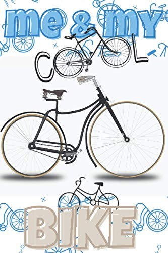 ME & MY COOL BIKE! Grid and Lined Journal A5 with Alphabetical Index + 5 Year Calendar Overview 2021-2025 + Numbered 172 Pages: Smart All-Purpose ... Sport Cyclist Downhill Trekking City Rider