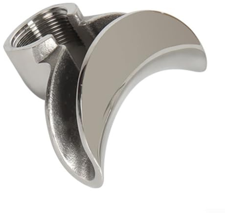 Beccuccio per portafiltro per caffè, in acciaio , doppio beccuccio per portafiltro doppio per macchina da caffè espresso da 58 mm (1)