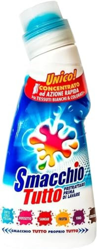 Smacchio Tutto 250ml - Detergente per bucato senza cloro e senza profumazione