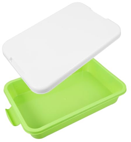 Vaguelly Tragbarer Sandkasten Aus Robustem Plastik Mit Deckel Kleiner Sandspielzeug-aufbewahrungskasten Stabile Outdoor-Sandbox Bruchsichere Vielseitige Aufbewahrungsbox Für Sandspielzeug