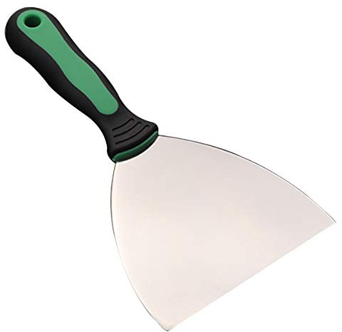 ZHURDFT Spatole for Stucco in Acciaio Inox, Raschietto for cartongesso, Raschietto for Carta da Parati, Strumento for la Riparazione della casa/4 Pollici(1 inch)