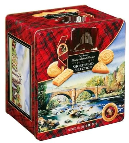 Kirklnd Signture Wlker Premium Shortbread Selection, 2.1kg Tin