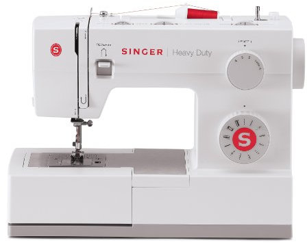Singer Heavy Duty 5511 Freiarm-Nutzstich-Nähmaschine mit 11 Nähprogrammen inkl. Knopfloch