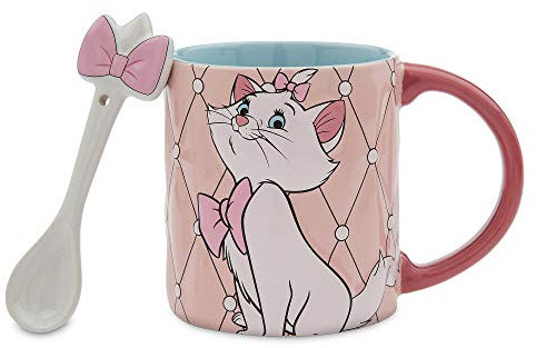 Disney Marie - Juego de taza y cuchara, diseño de Los Aristocats