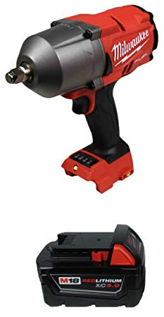 Milwaukee 2767-20 1/2 High Torque Impact Wrench w/ 48-11-1850 5.0Ah Battery