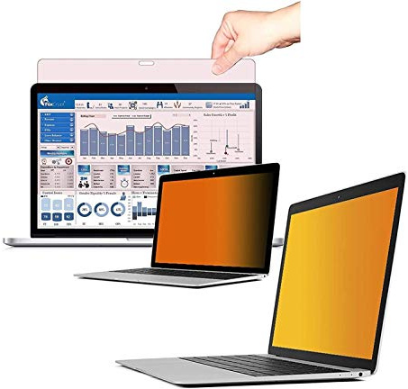 FoxCrypt Premium Gold Filtre de confidentialité pour Apple MacBook Pro Retina 13 (2012-2015)