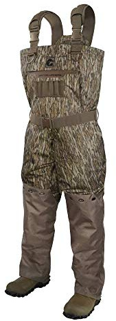 Gator Waders Women's Shield Insulated Waders | Waterfowl Hunting Waterproof Breathable Insulating Chest Waders with Insulated Boots, Mossy Oak Bottomland, XL6