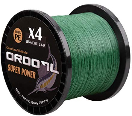 Geflochtene Angelschnur 100M~1000M 4fach PE Geflochten Angeln Schnüre Braided Fishing Line(10LB-133LB) für das Salzwasser Süßwasser