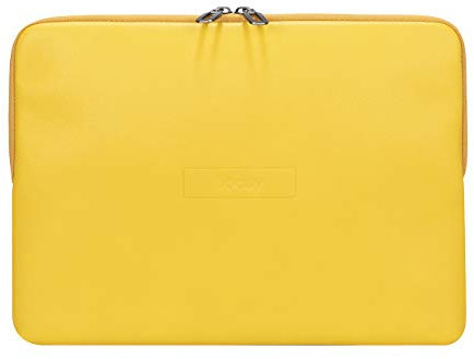 Tucano - Today Sleeve, Custodia Cover per Laptop 15.6 Pollici, Compatibile con MacBook PRO 16, Cover Porta PC Protettiva in Similpelle, Memory Foam