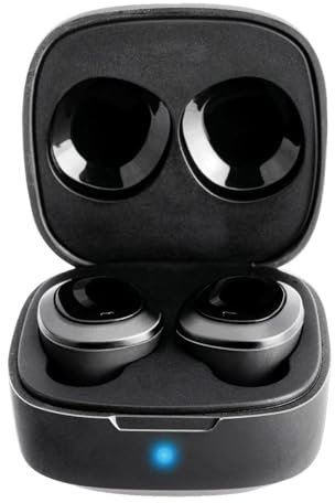 Grundig Cuffie Bluetooth True Wireless – 5 ore di riproduzione – Ricarica USB C – Nero