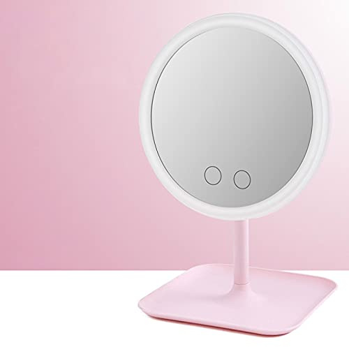 NYSJLONG Mirror Makeup Mirror With Led Light Dressing Table Mirror Beauty Ring Light Mirror Beauty Tools For Photo Fill Light Small Mirrors