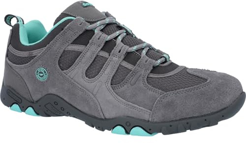 Hi-Tec Women's QUADRA II, Grey/Mint, 6 UK