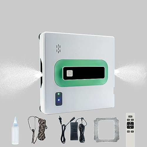Smart Window Cleaning Robot, Household Automatic Glass Cleaner, UPS Power-off Endurance 20min,for Outdoor&Indoor Windows Table Tile Ceiling