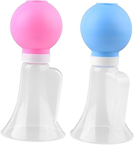 BESTonZON Extractor de Leche Materna Manual Pequeño y Delicado Diseño Ergonómico y Fácil de Usar para Uso Diario