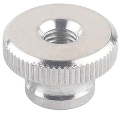 MAYyhem 5 Stück M2/M2,5/M3/M4/M5/M6 Edelstahl-Rändelmutter, Blindlochmuttern, Werbung, dekorativer Nagel(M2.5_Through Hole)