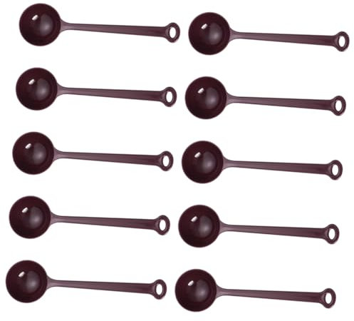 COLLBATH 10piezas Cucharas Medidoras De Café Con Mango Para Café y Leche Polvo Utensilios De Cocina Herramientas Para Repostería