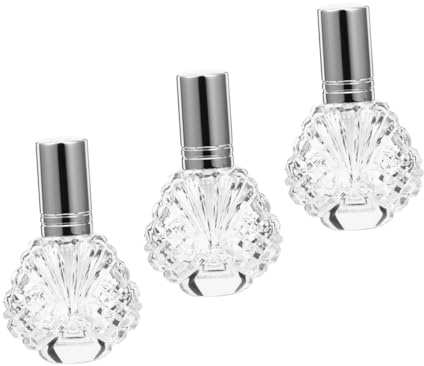 NIYANGLE 3piezas Botellas de Perfume Atomizador de Viaje Botellas para Cosmeticos de Vidrio para Perfumes para Viajes al Aire